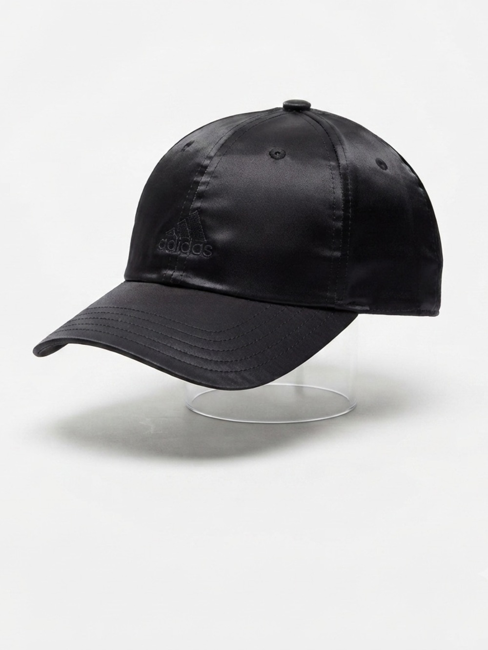 NWT Adidas Black Satin Baseball Cap